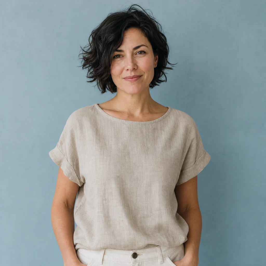 Editorial outfit change — Source example